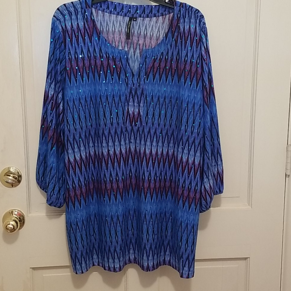 Blouse W/Sparkles